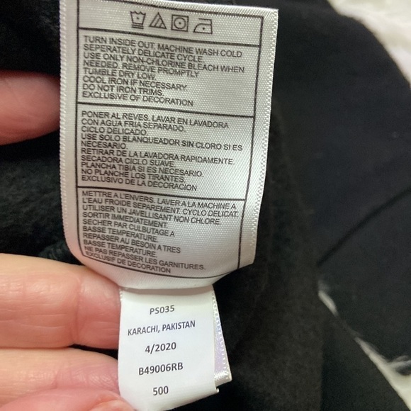 Reebok Kids Hoodie with Super Soft Fuzzy Interior - Picture 7 of 7